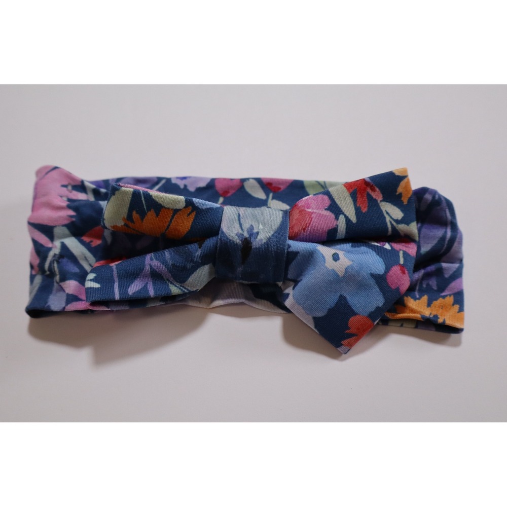 Little Sleepies Dusk Blooms Knotted Bow Headband NB-3T